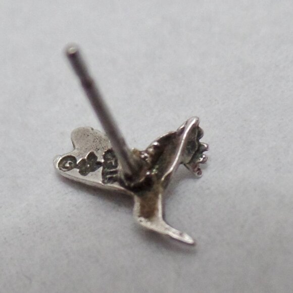 Share Hummingbird Earrings Sterling Silver - Picture 4 of 5
